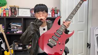 400만원짜리 꿈의 기타... 돈값 할까요?ㅣIbanez J-Custom RG8570Z