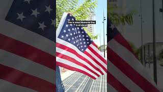 Memorial Day - To our fallen heroes: We honor you today and always. ❤️🤍💙