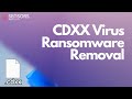 CDXX Virus Ransomware [.cdxx Files] Decrypt + Remove [8 Min Guide]