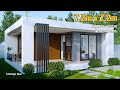 Simple House House | 7.2m x 7.2m Box Type | 2Bedrooms