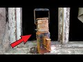 Forgotten Rusty Battery Lantern Restoration