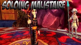 Wizard101 - Malistaire Solo [Lvl 35 Ice]