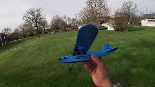 Piper J-3 Cub FX803 Rc Glider Airplane (Unboxing & Review)