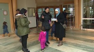 Difficult journey for refugee's headed to Sweden