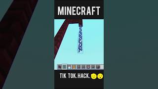 😯😯Minecraft Tik Tok Hack Minecraft tips and tricks Minecraft tik tok Minecraft Minecraft ##Viral