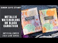 Metallic Pumpkin Cards | AmyR Halloween 2024 Card Series #20