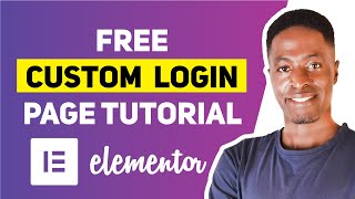 HOW CREATE A LOGIN PAGE IN ELEMENTOR FOR FREE (Easy step by step tutorial)