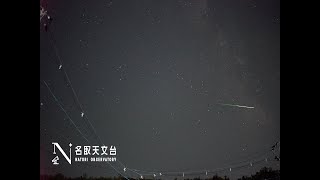 5月6日未明に観測した、みずがめ座η流星群と思われる流れ星です！