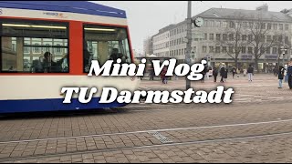 Mini Vlog Living in Germany as an International Master Student | TU Darmstadt