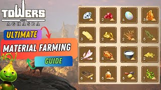 Towers of Aghasba - Ultimate Material Farming Guide ( Diamond, Opal, Coral, Ruby, Sea Silk )