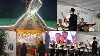 Tangha Baptist attoi Choir performance at yachem village 75 platinum jubilee