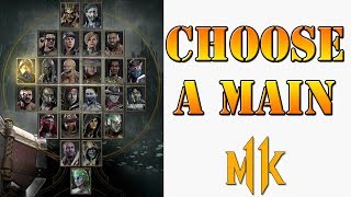 Mortal Kombat 11 - How to choose your main character in MK11!