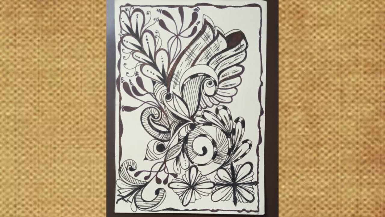 Square One Aleuba Halfsies Double Marasu Damsel Leaf Tangle