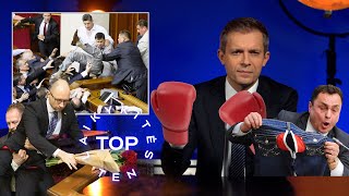 TOP 6 brutaliausios muštynės parlamentuose || Laikykitės ten || Laisvės TV