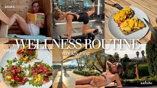 weekly vlog l my wellness routine (workouts, eating, how I feel my best in 2024)
