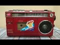 Japan Sanyo M 1700 AH cassette recorder restored Sold to Mr. Narsimha Murthy from Tumkur, KA