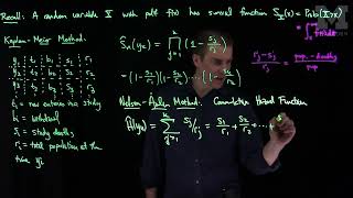 Kaplan Meier and Aalen Nelson Approximations