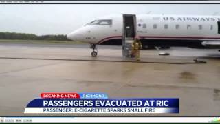 WATCH: Passengers evacuated from plane at RIC