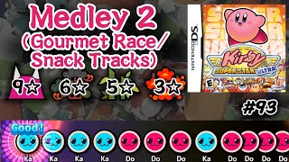 【OpenTaiko】Custom .tja: Kirby Super Star Ultra Medley 2 (Gourmet Race/Snack Tracks)