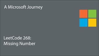 LeetCode 268 - Missing Number: A Microsoft Journey