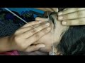 eyebrows threading/threading eyebrows/threading tutorial for beginners/part -2...