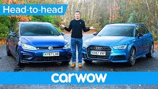 VW Golf R vs Audi S3 2018 - find out which is the best | Head-to-Head