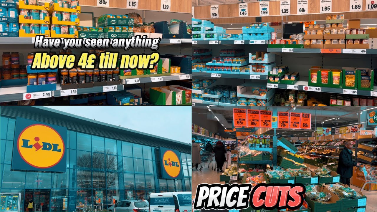 An Overview Of LIDL | Shopping For 4 Of Whole Month In Just 100£ From ...