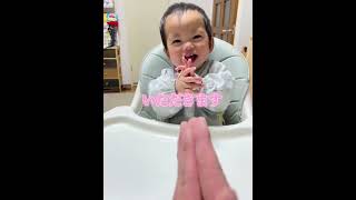 頂きますが出来る生後10ヶ月　#生後10か月 #離乳食　#baby