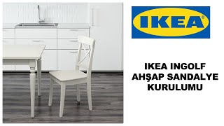 IKEA ingolf dining chair assembly setup guide