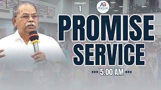 Peace AG Church || February Month Promise Word Service 2025 || 01/02/2025 || 5.00 AM