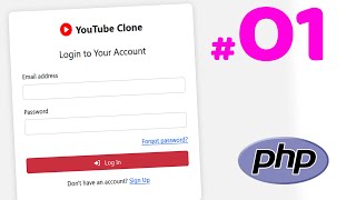 Youtube Clone Website in PHP #01 - Introduction | Quick Programming