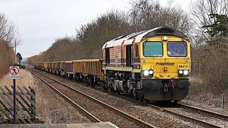 Freightliner Shed Fest at Saltmarshe. Four engineers trains in 90 minutes. 04/02/2024. 1080p.