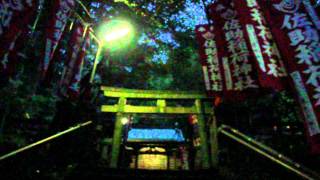 鎌倉「佐助稲荷神社」を夕暮れに参拝