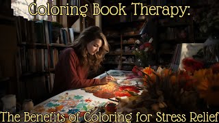 Coloring Book Therapy: The Benefits of Coloring for Stress Relief
