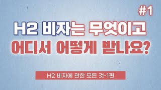 H2 비자의 모든 것 1편-발급 가능 국적, 나이제한, 발급 장소와 방법 등