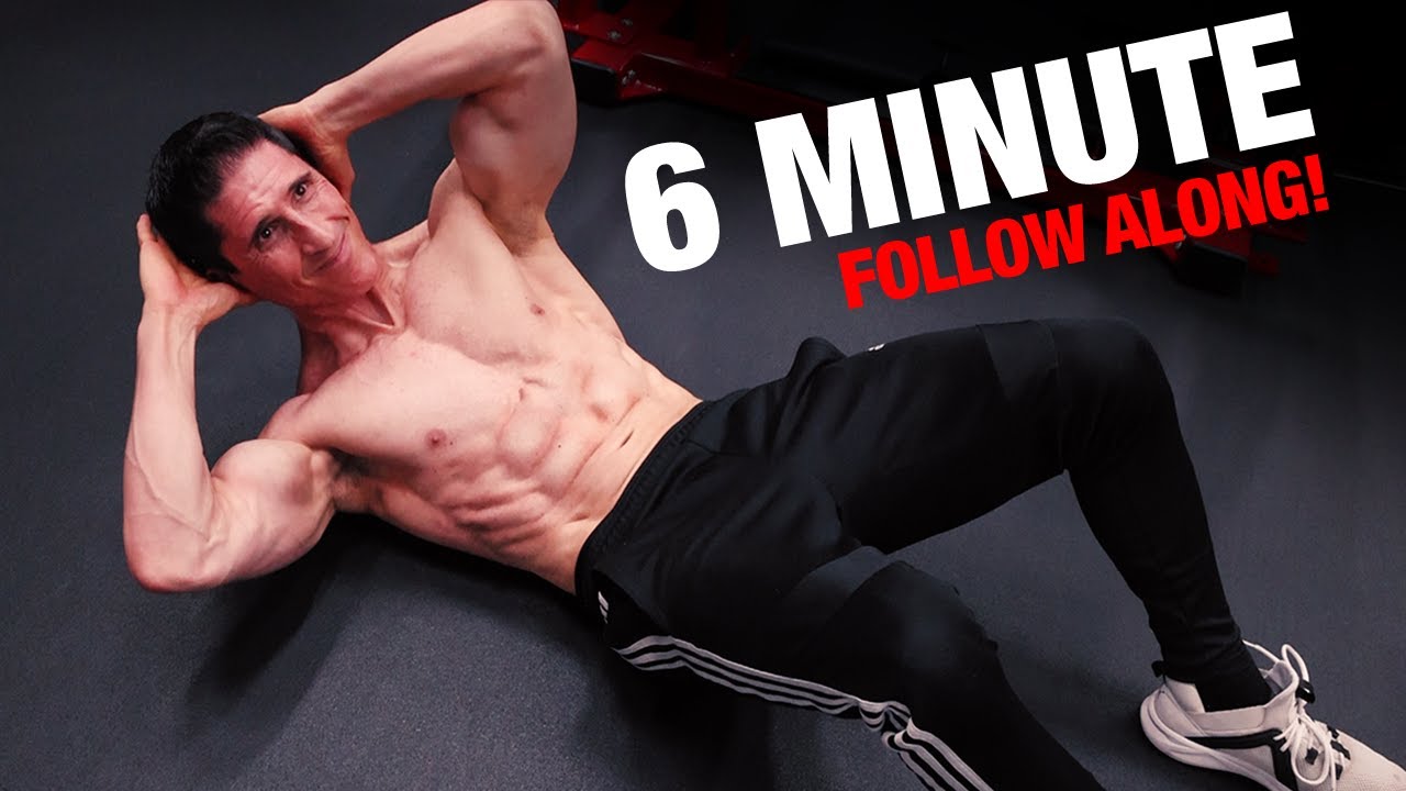 Intense Ab Workout 6 Minutes Follow Along Youtube