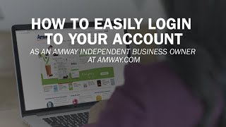 Amway IBO Login: How Independent Business Owners Access Online Account | Amway