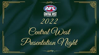 2022 AFL Central West Junior Best \u0026 Fairest