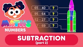 Subtraction (Part 2) | Numbers | Y2 Maths | FuseSchool Kids