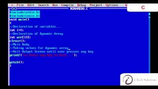 Array Basic - Initialize, Declare, User Input & displaying array - C Programming