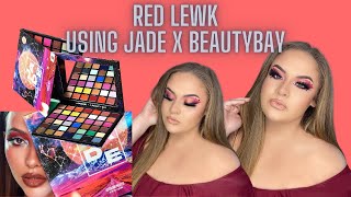 #JadexBEAUTYBAY Red Lewk Makeup Tutorial - Elise Wheeler