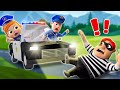 Baby Police Chase Thief 🚨👮 | NEW✨ Kid Songs & Nursery Rhymes By PIB Family