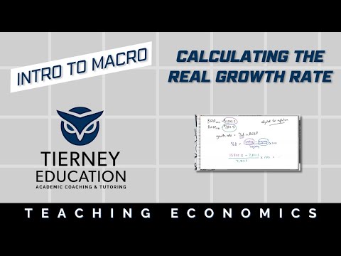 Calculating the Growth Rate Using the Percentage Change Formula Calculating the Growth Rate Using the Percentage Change Formula