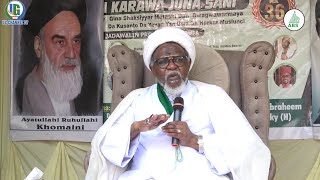 Jawabin Jagora Sayyid Zakzaky (H) Na Rufe Mu'utamar Na Dandalin Matasa Karo Na 36 A Birnin Abuja.