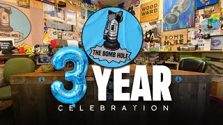 Celebrating 3 Years of The Bomb Hole