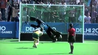 Nicole Arrold seals commonwealth gold for Hockeyroos with unstoppable flick, 2010