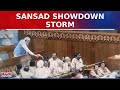PM Modi's Speech Interrupted By Opposition’s Sloganeering In Sansad, Om Birla Condemns Ruckus| WATCH