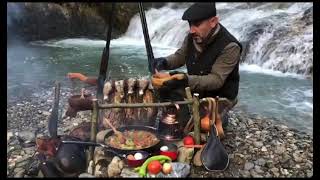 ÇULLUK AVI SONRASI YEMEK MOLASI POİNTER FERMA YILMAZ GÜNEY🇹🇷