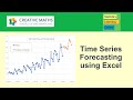 Time Series forecasting using Excel, illustrated with seasonal YouTube data