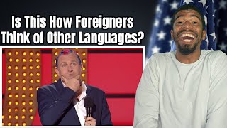 Adam Hills Mocking Foreign Languages | American Reacts